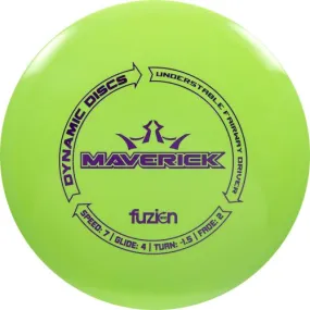 Dynamic Maverick Disc Golf Disc with specific flight numbers