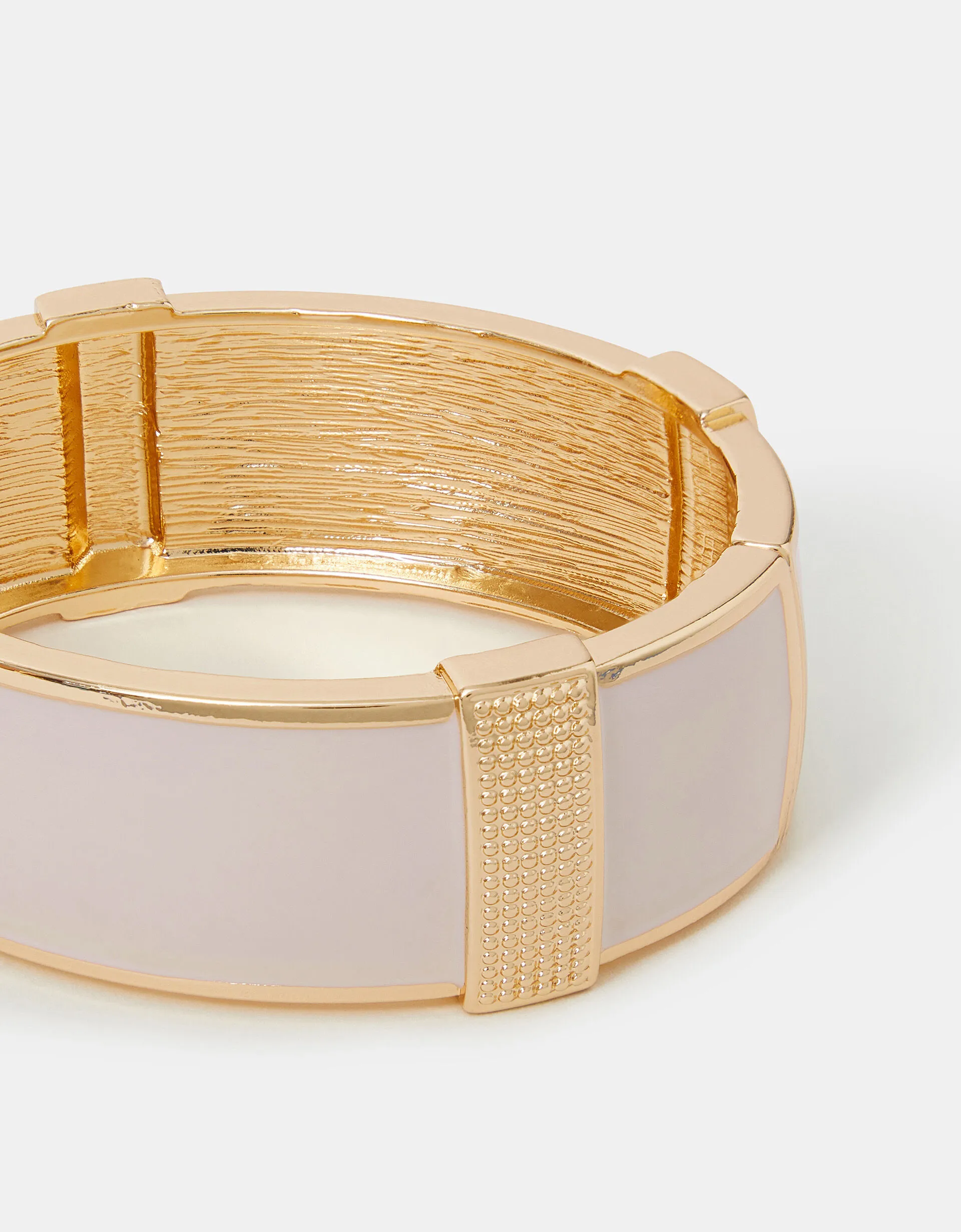 Enamel Chunky Cuff Bracelet