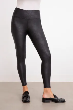 Onyx Faux Leather Legging