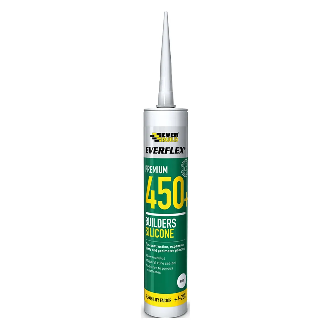 Everbuild Everflex 450 Builders Silicone Buff 300ml