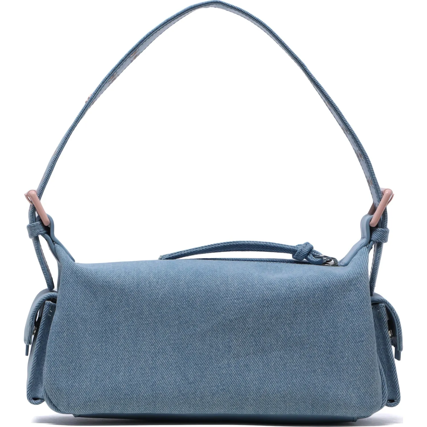 Eyelet Denim Bag