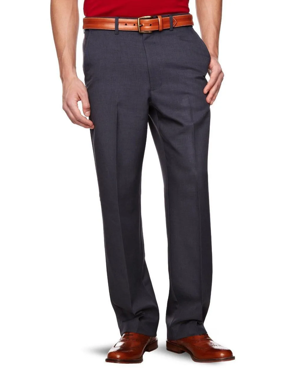 Flexi Waist Trousers in Storm Blue by Farah