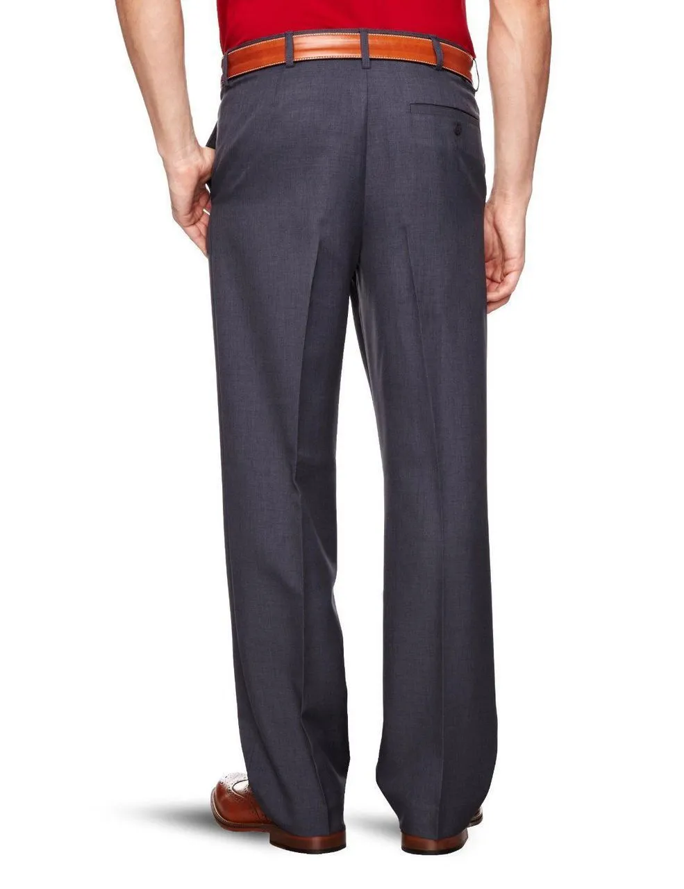 Flexi Waist Trousers in Storm Blue by Farah