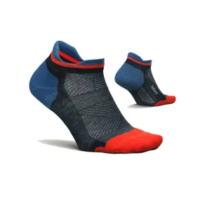 FEETURES ELITE MAX CUSHION NO SHOW TAB SOCKS ATMOSPHERIC BLUE