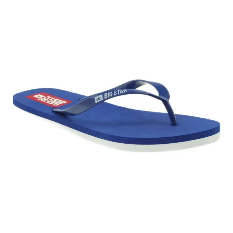 Flip-flops Big Star 274A128 navy blue