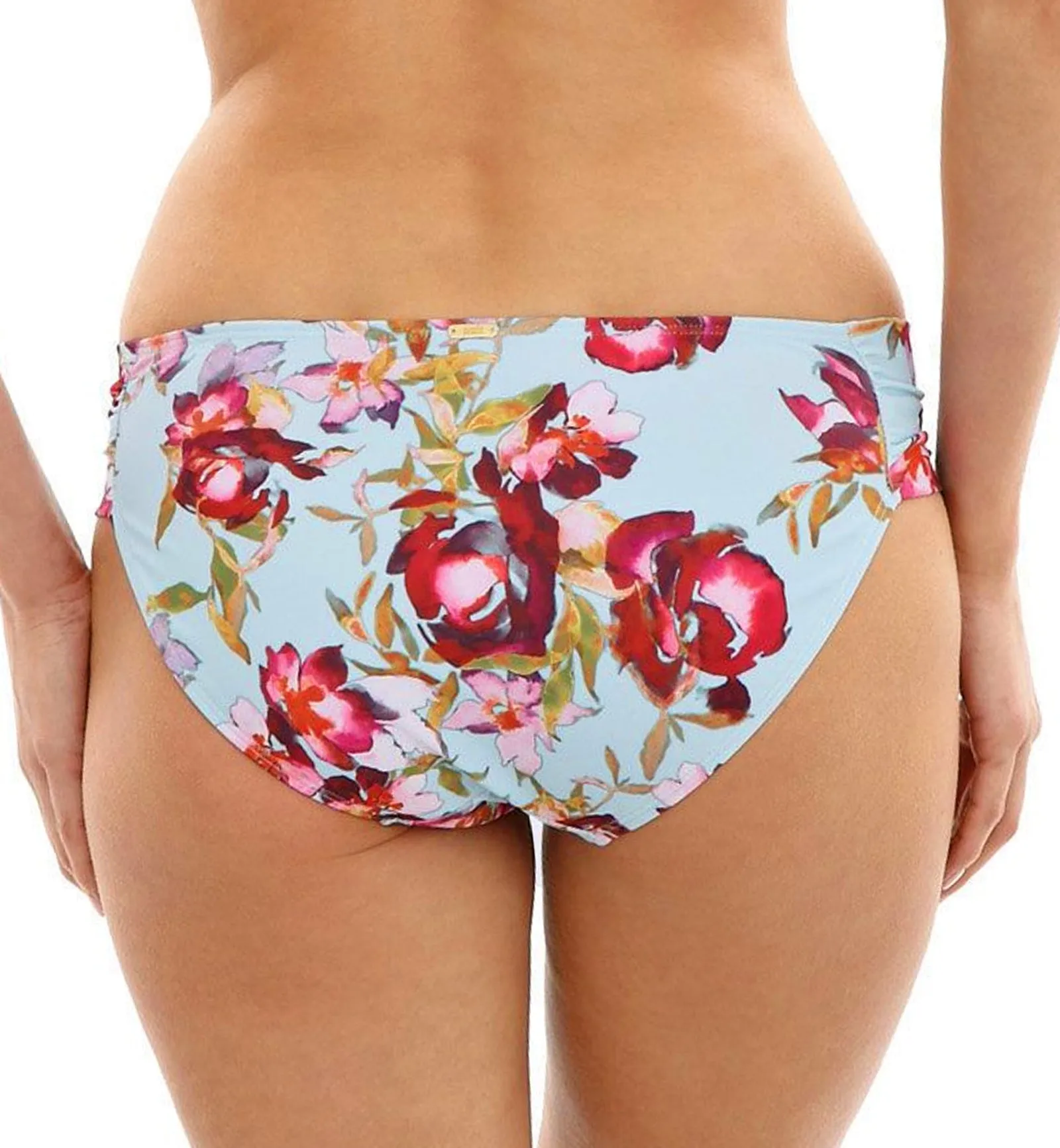 Swim Brief Blue Floral