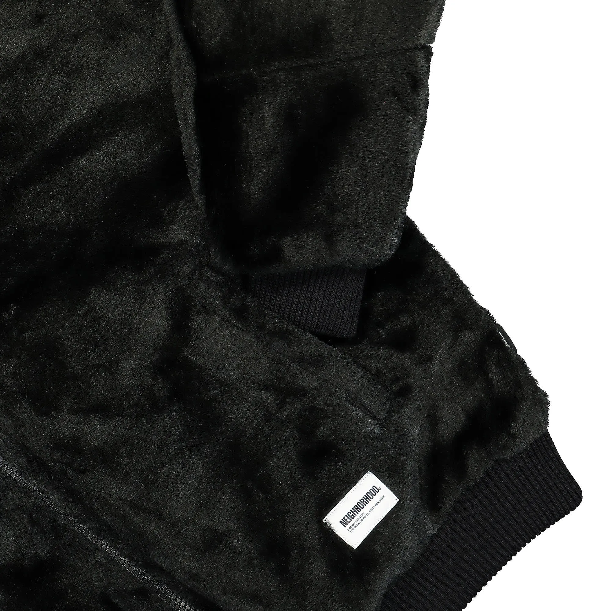 Fur Logo Jacket