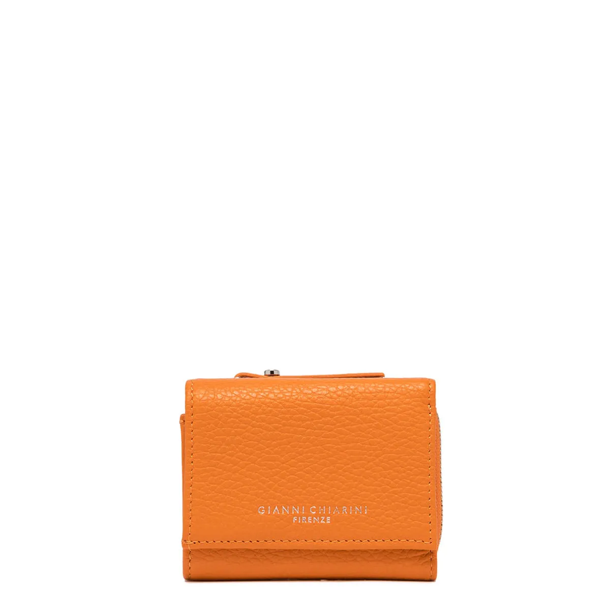 Gianni Chiarini Small Dollaro Wallets Flame Orange PF W5065/24PE GRN