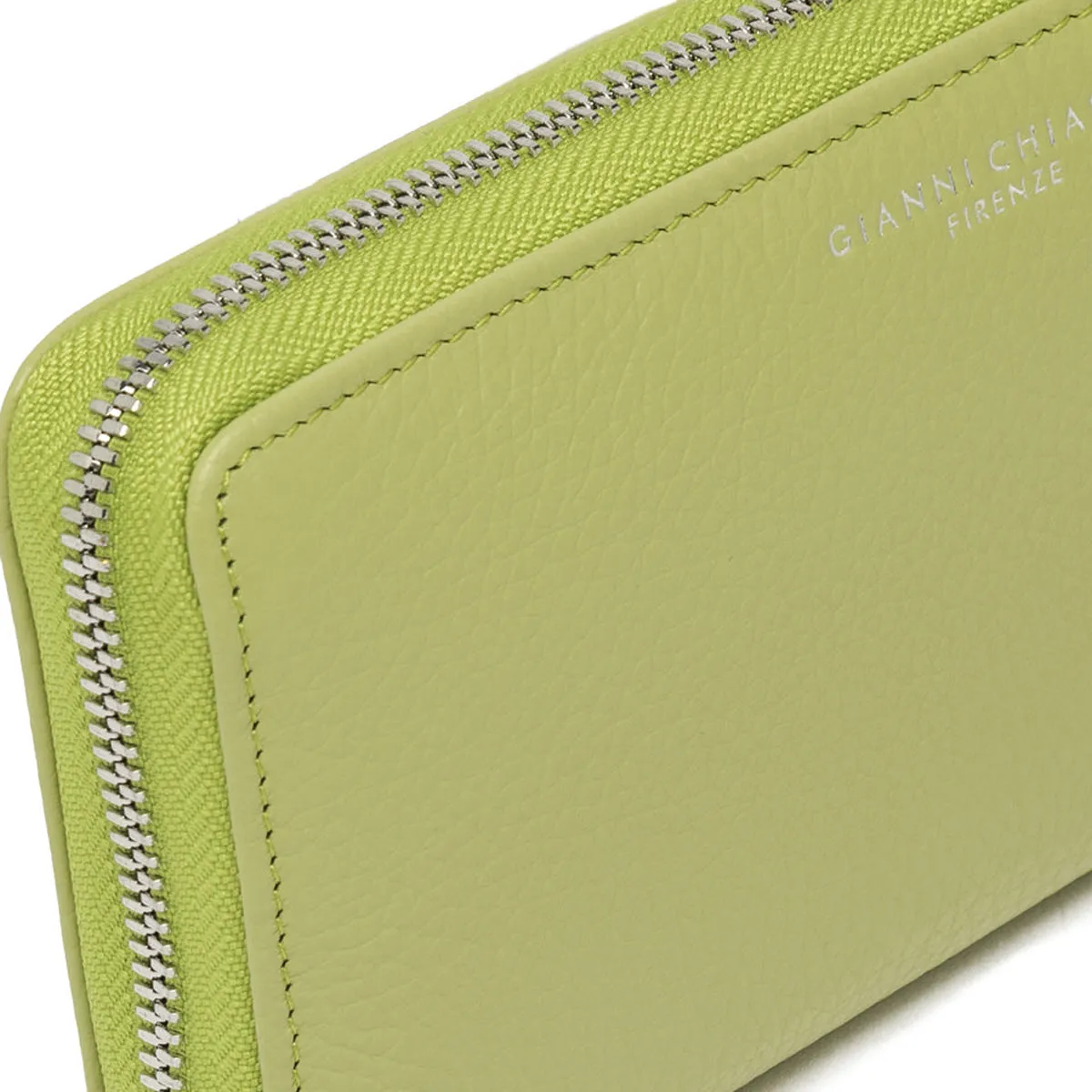 Gianni Chiarini Dollaro Large Zip Around Wallets Acerbo PF 5042/24PE GRN