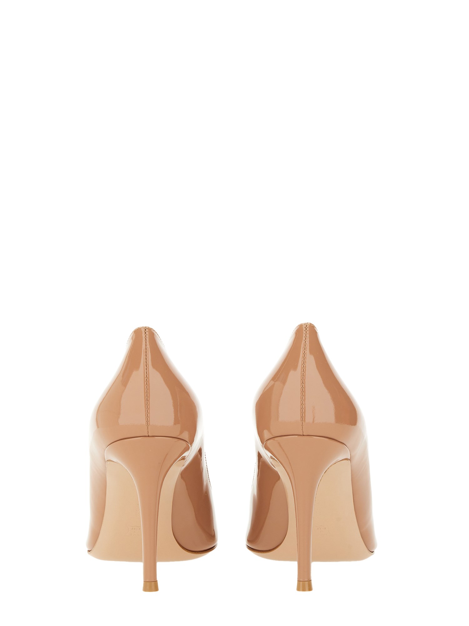 GIANVITO LEATHER PUMPS 85