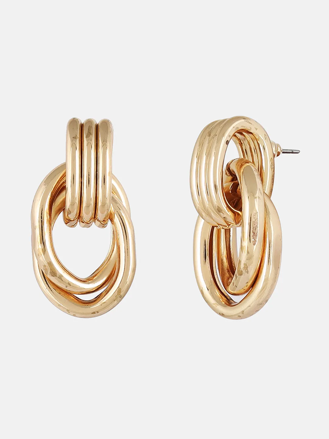 Linked Circle Earrings