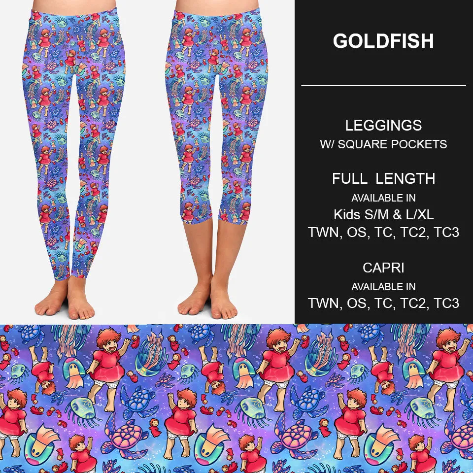 Goldfish Leggings with Pockets