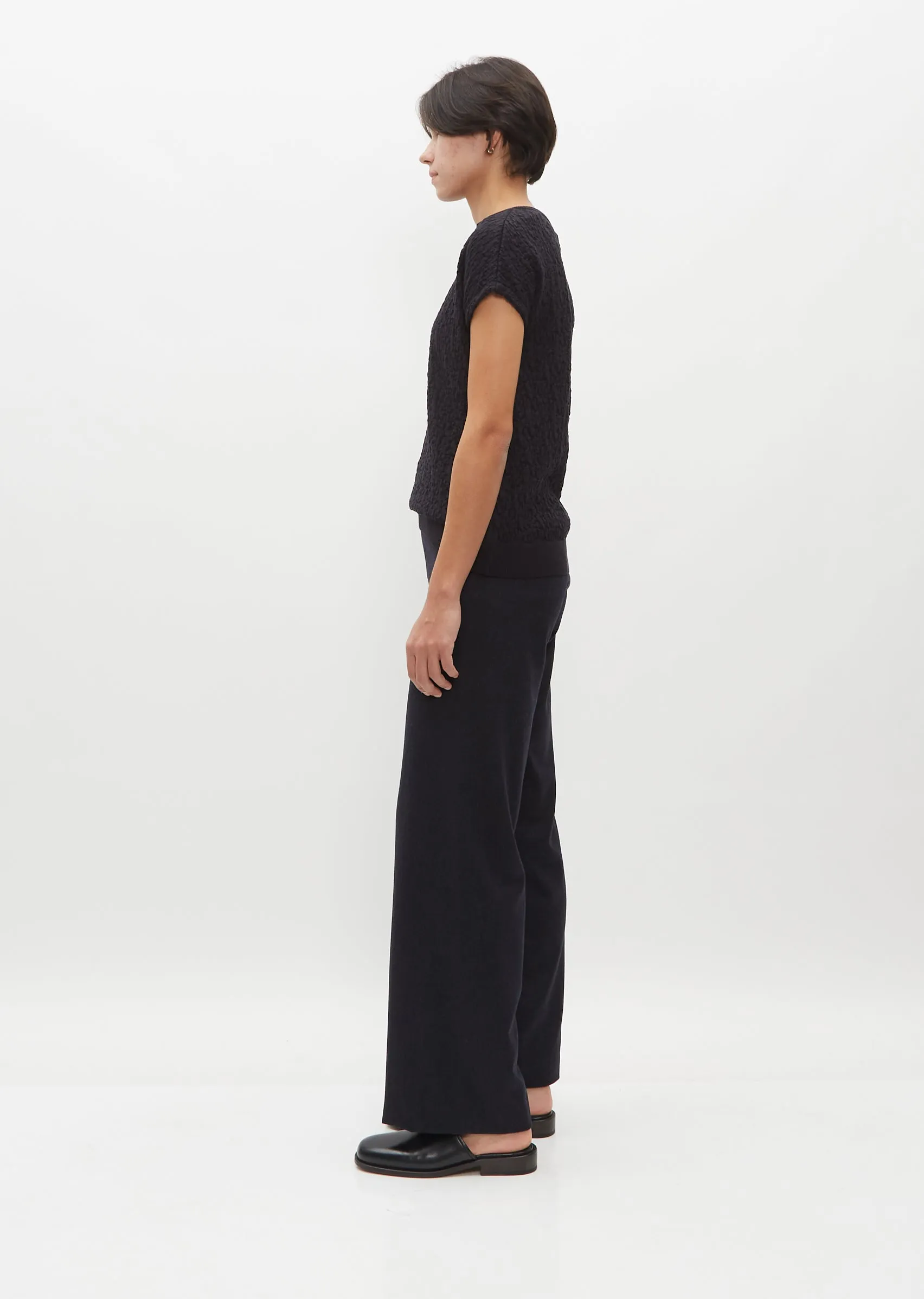 Gravity Wool & Cotton Knit Top