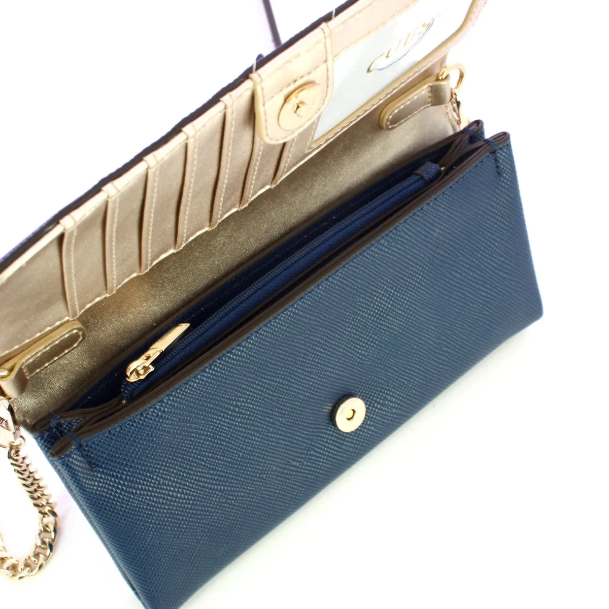 Guess Noelle Navy Clutch