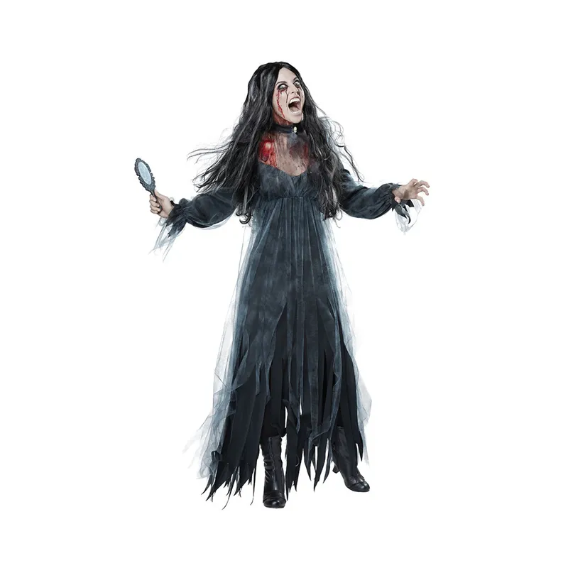 Zombie Cosplay Party Costume - Scary Halloween Bride Dresses