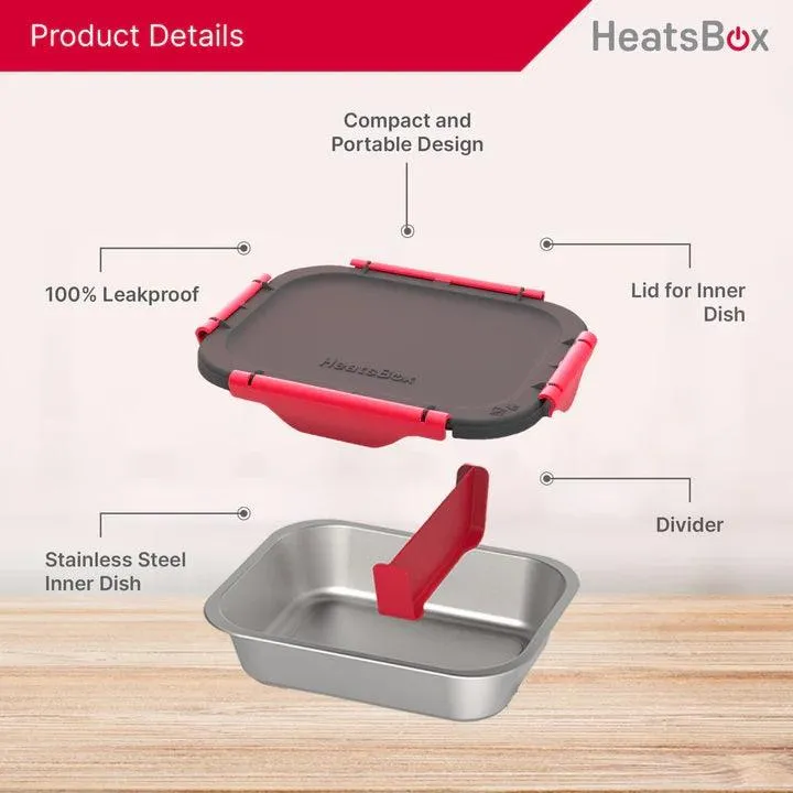 Inner Dish Container Lunchbox Set HeatsBox Go/Style+ Pack 2