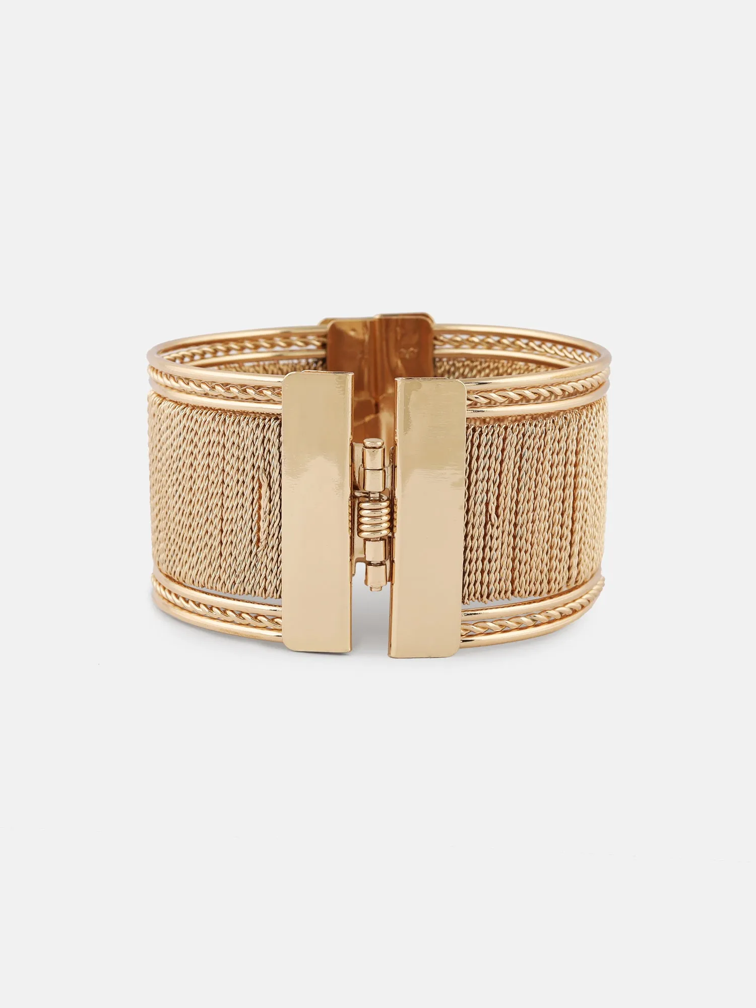 Statement Gold Bracelet