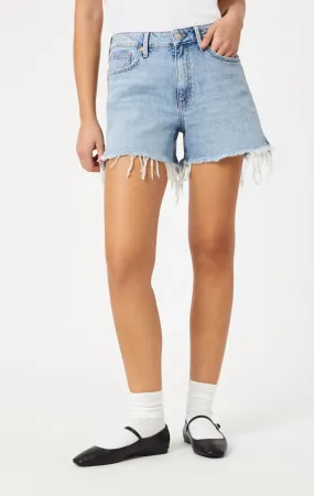 HEIDI Eco-friendly Blue Denim Shorts