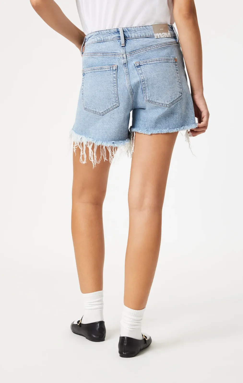 HEIDI Eco-friendly Blue Denim Shorts