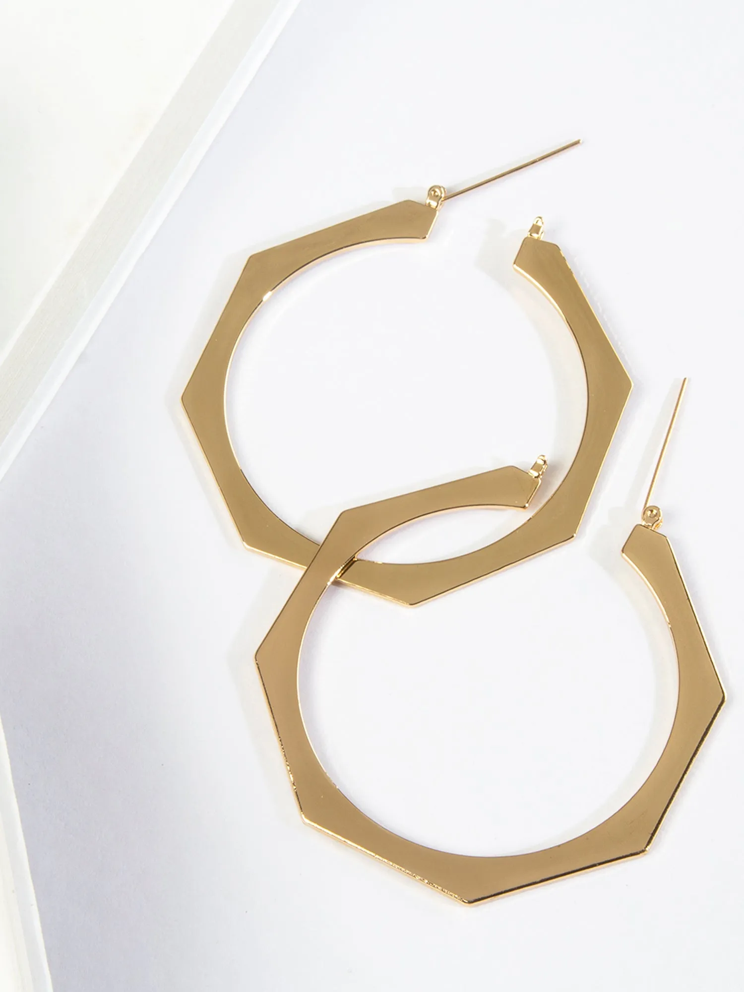 Geometric Hoop Earrings