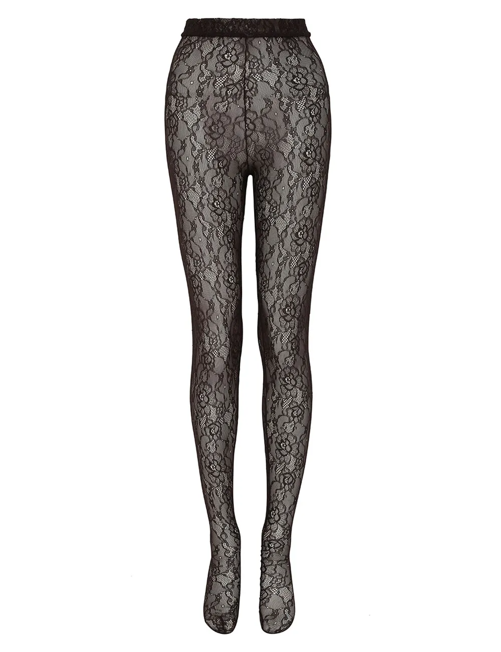 Illustration Lace Leggings