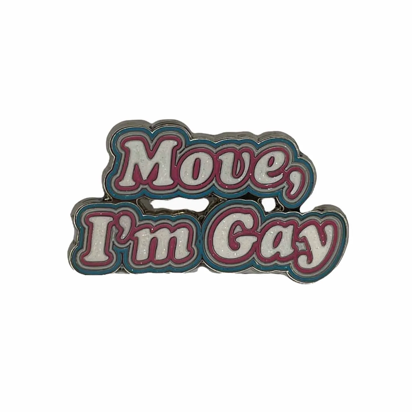 Gay Pride Enamel Pin