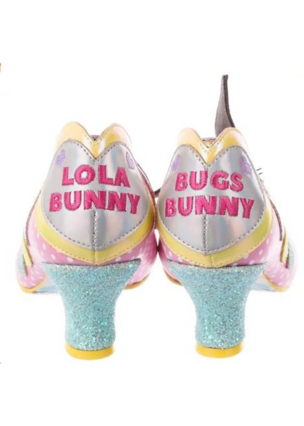 Pink Irregular Choice x Looney Tunes Bunny Love 50's Pumps