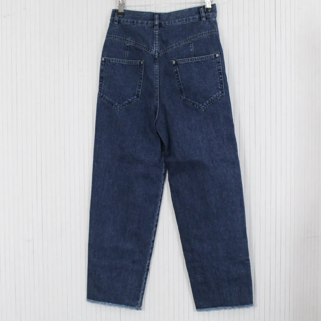 Blue Dilali Crop Jeans 295 Isabel Marant XXS XS Brand New