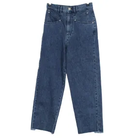 Blue Dilali Crop Jeans 295 Isabel Marant XXS XS Brand New