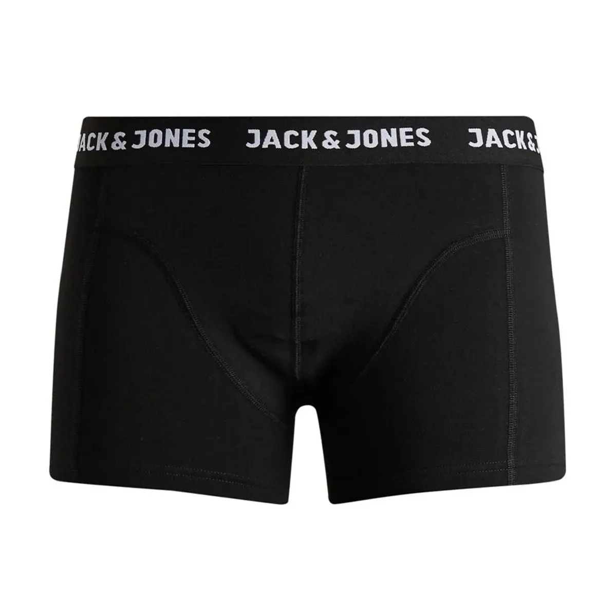 Jack & Jones Black Blue Grey Anthony 3-Pack Trunks Shorts