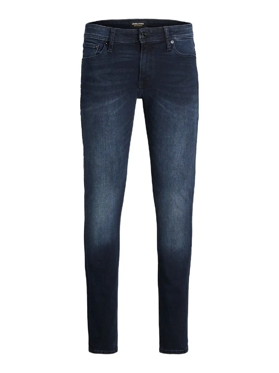 Liam Original Skinny Fit Denim Jeans AM 004 Core Blue by Jack & Jones