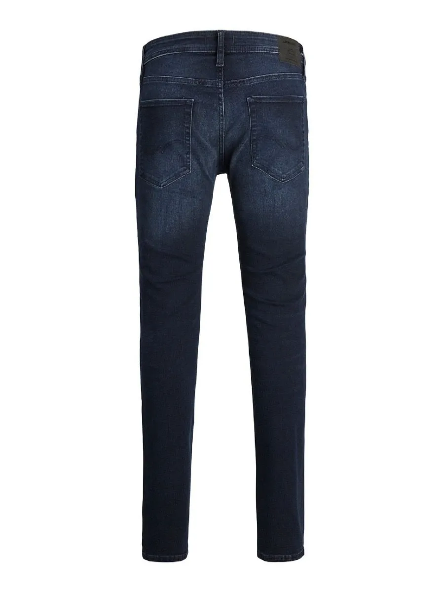 Liam Original Skinny Fit Denim Jeans AM 004 Core Blue by Jack & Jones