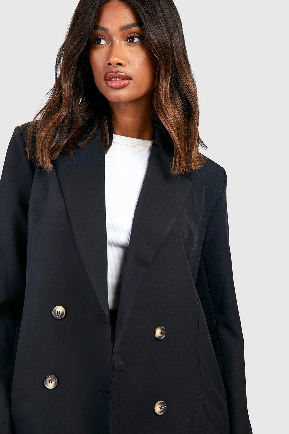 Oversized Double Breasted Blazer