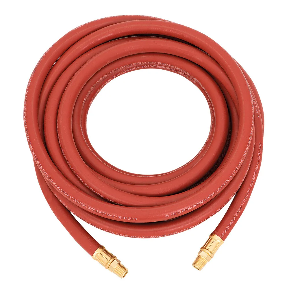Jet 408182 - (AH3825RB) 3/8" X 25' Rubber Air Hose