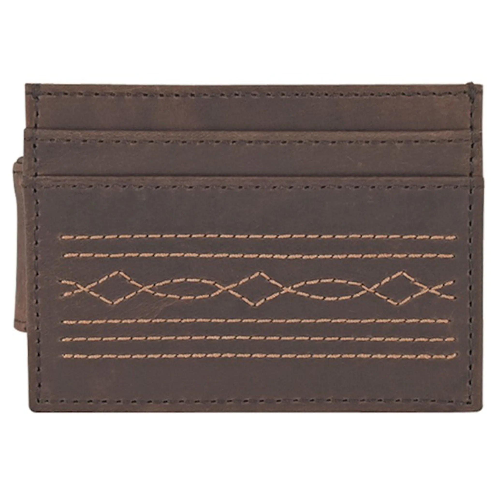 Brown Magnetic Wallet