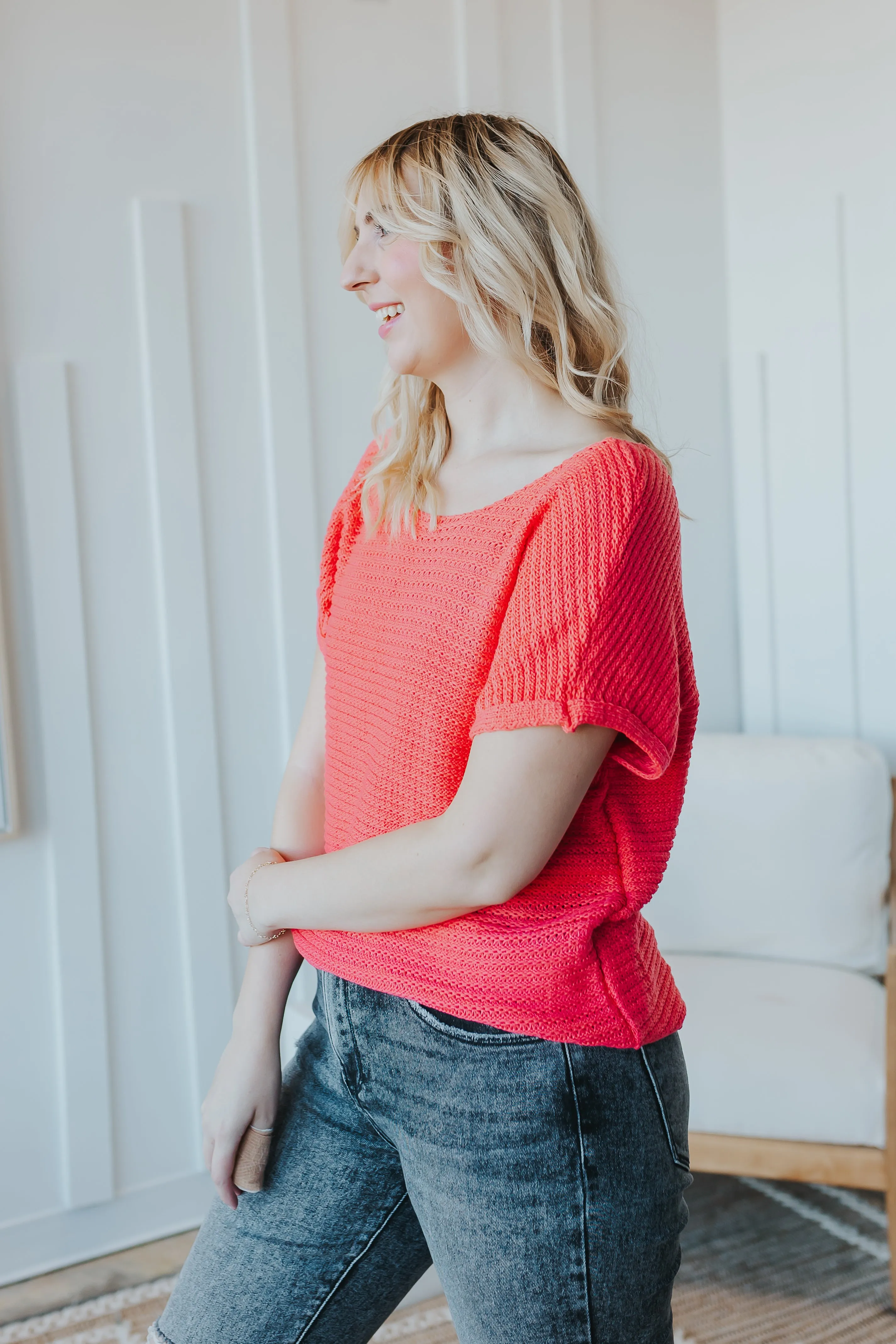 Relaxed Knit Top