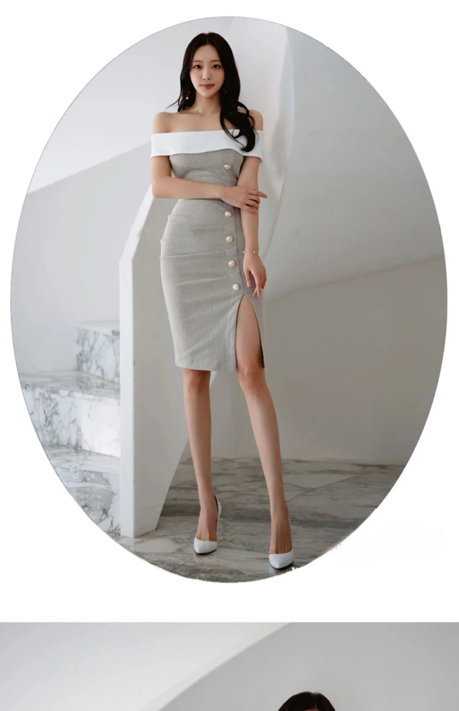 Knee Length Pencil Bodycon Dresses for Women