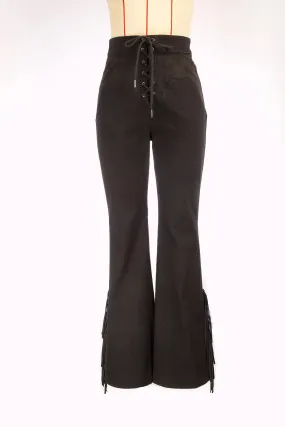 Edgy Front Lace Chaps Style Rodeo Jeans