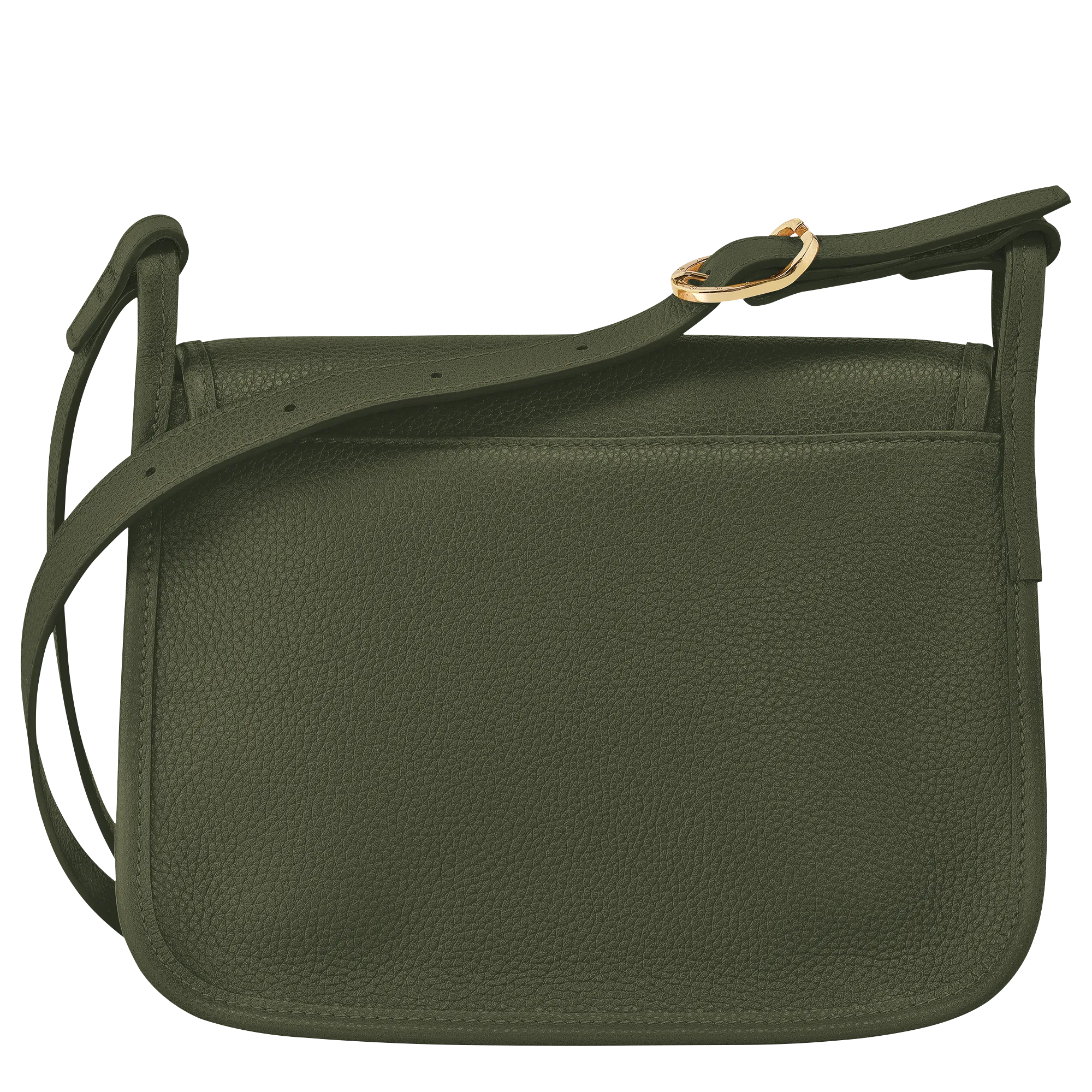 Le Foulonne M Crossbody bag Khaki Leather