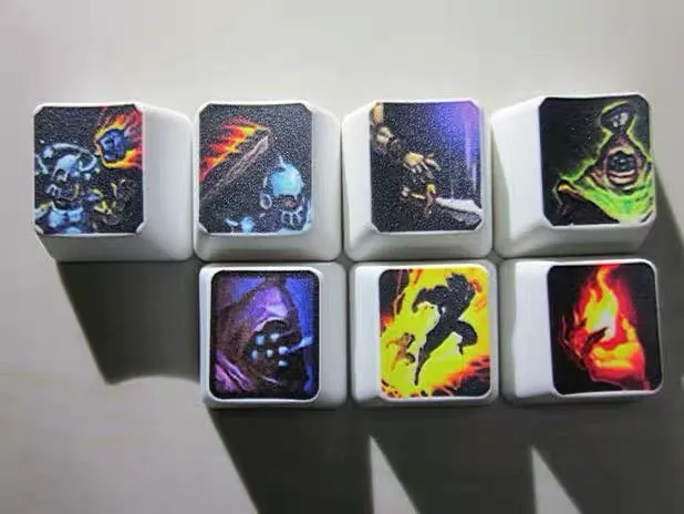 League of Legends Hero Key Caps Customization