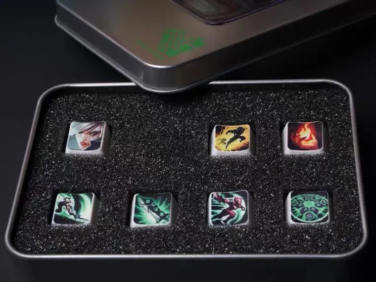 League of Legends Hero Key Caps Customization