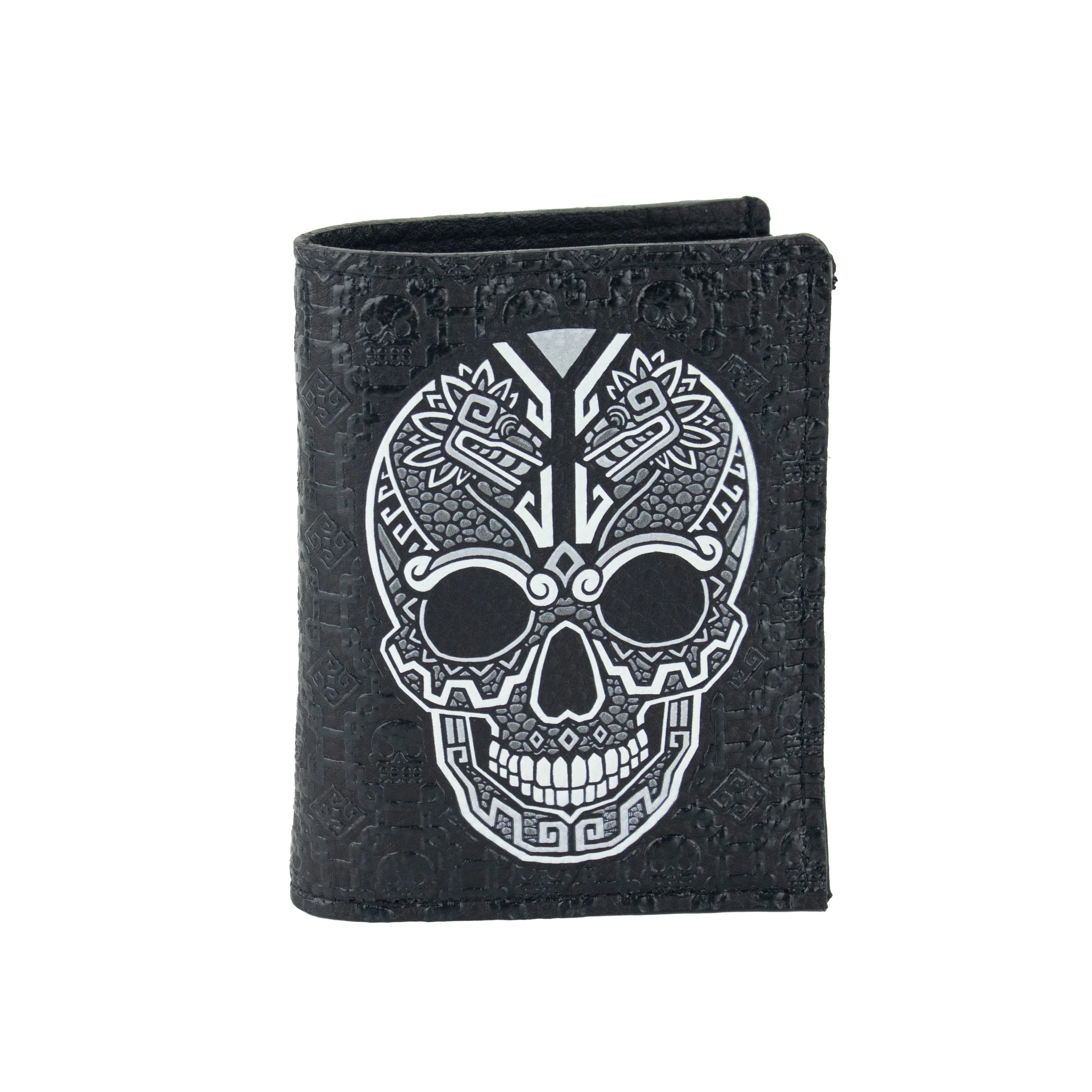 Leather Wallet - Calavera Negra