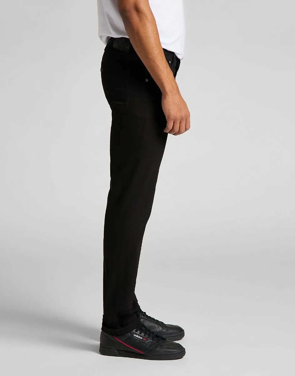 Lee Daren Zip Regular Straight Black Jeans