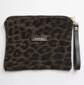 Leopard Print Clutch