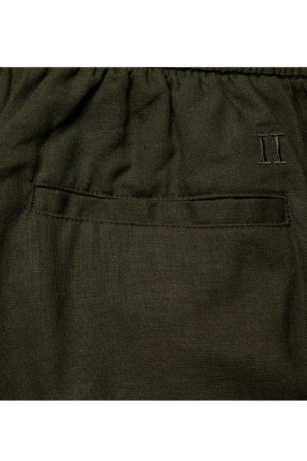 Les Deux Otto Forest Linen Shorts