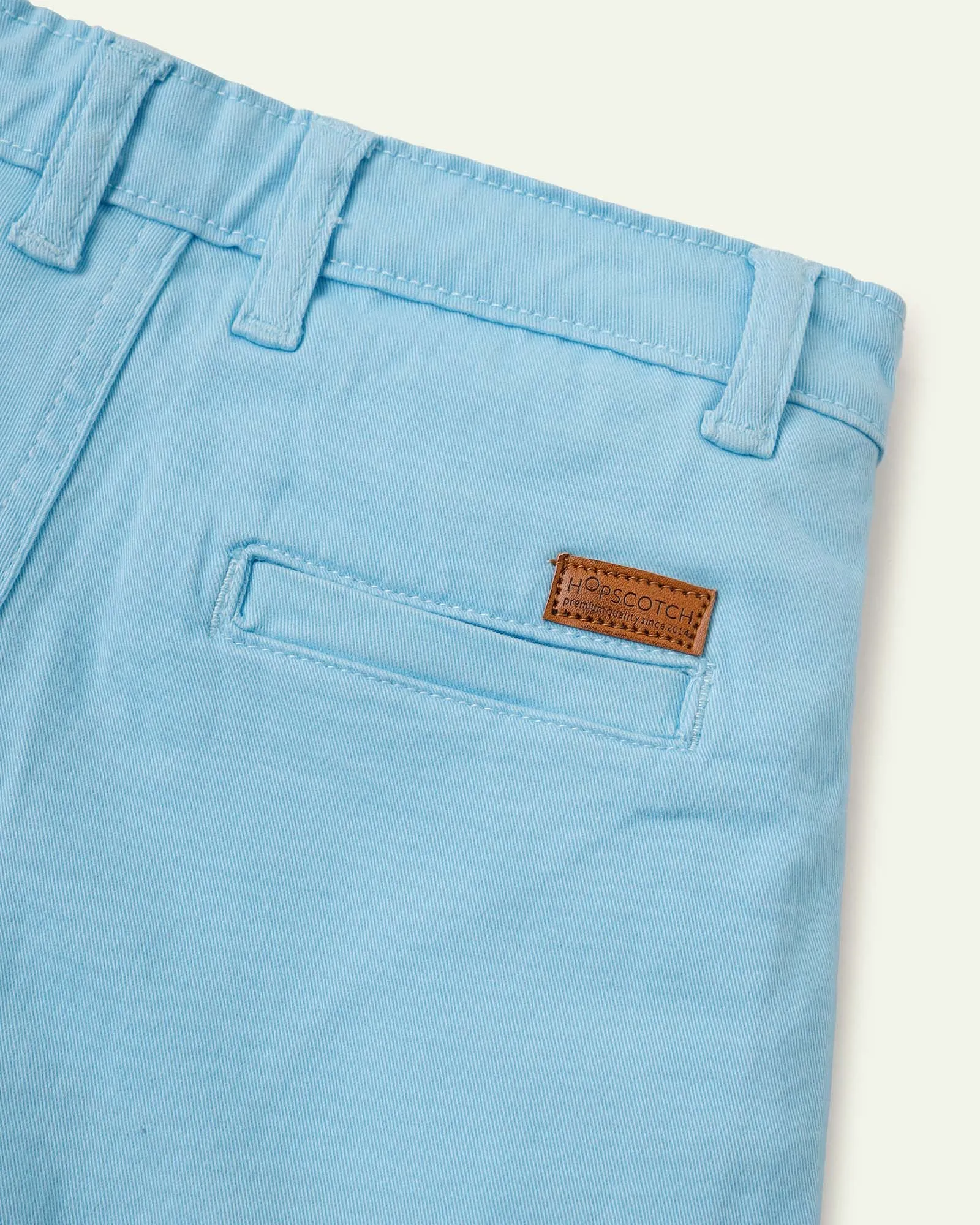 Light Blue Denim Shorts