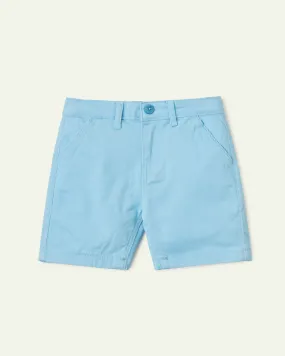 Light Blue Denim Shorts