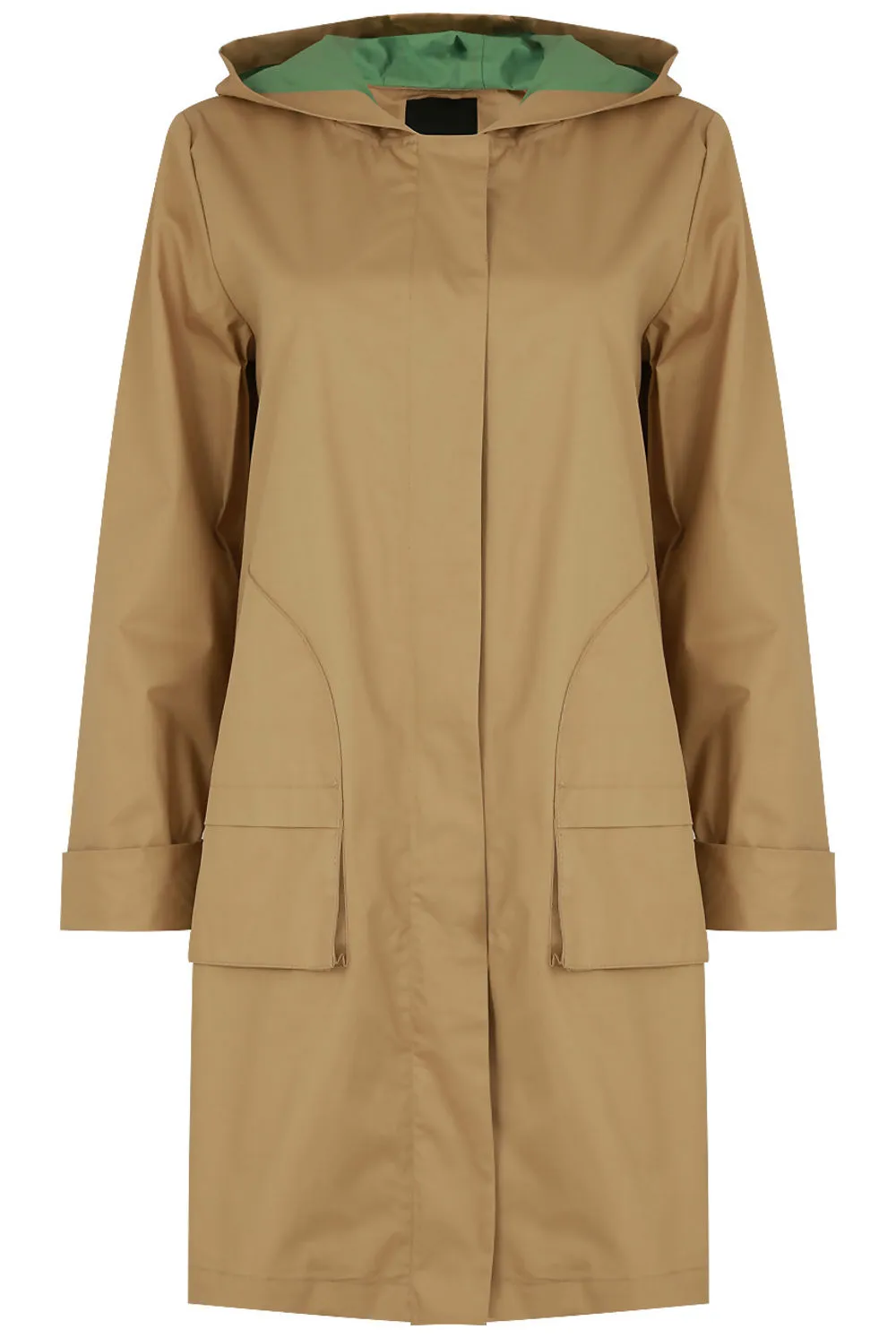 Lightweight Beige Cotton Field Coats