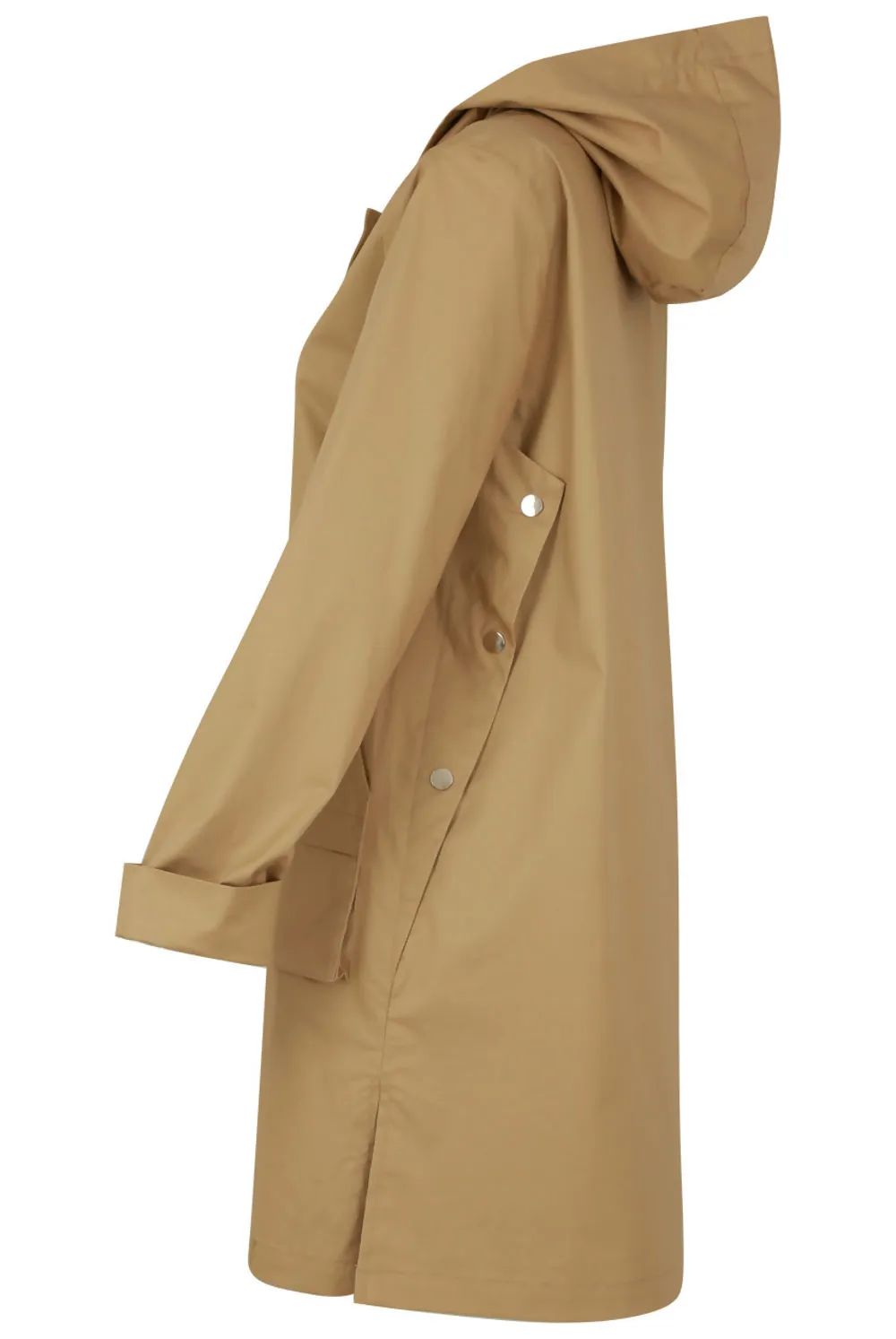 Lightweight Beige Cotton Field Coats