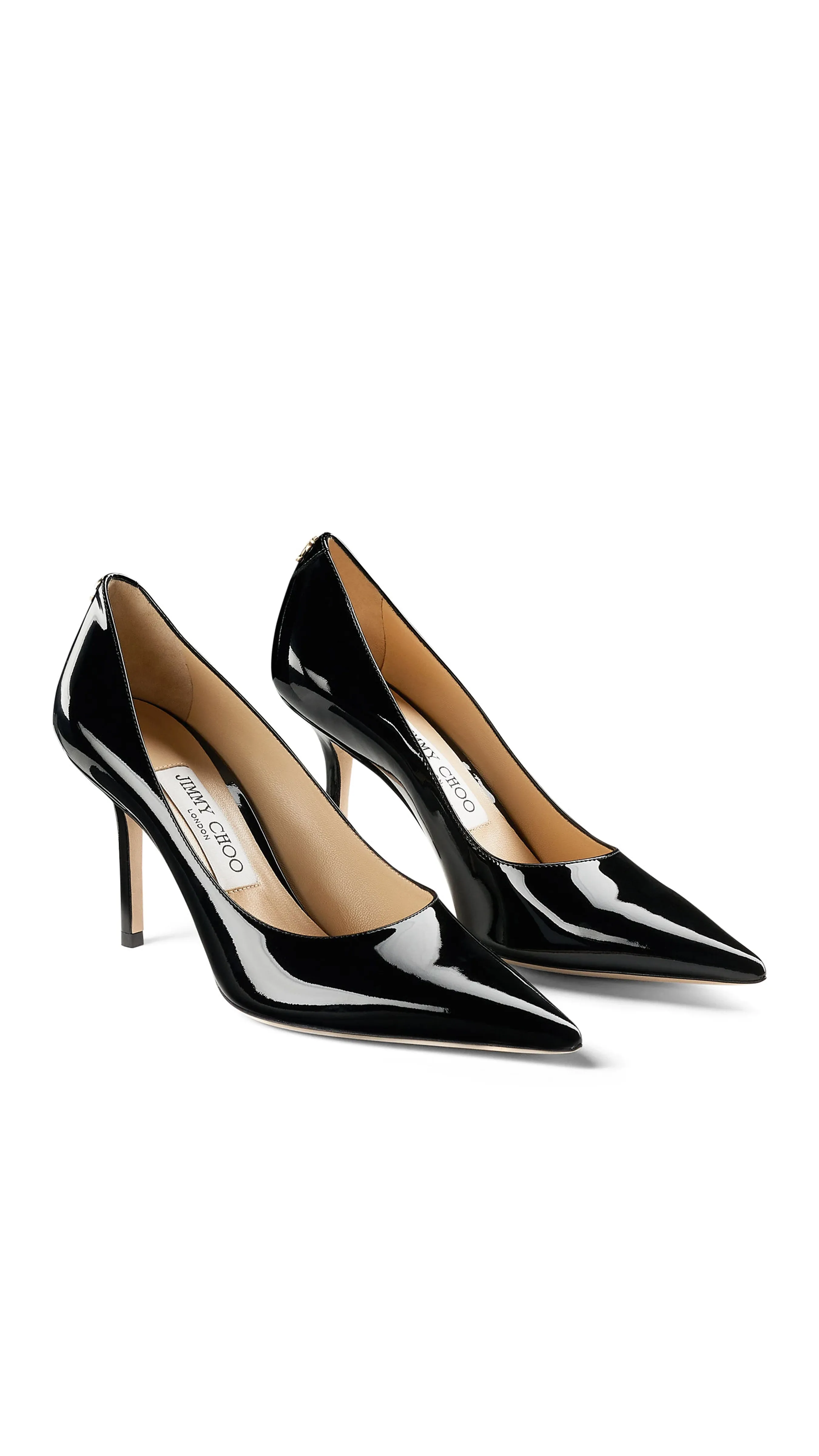 Love 85 Patent Leather Pumps Black